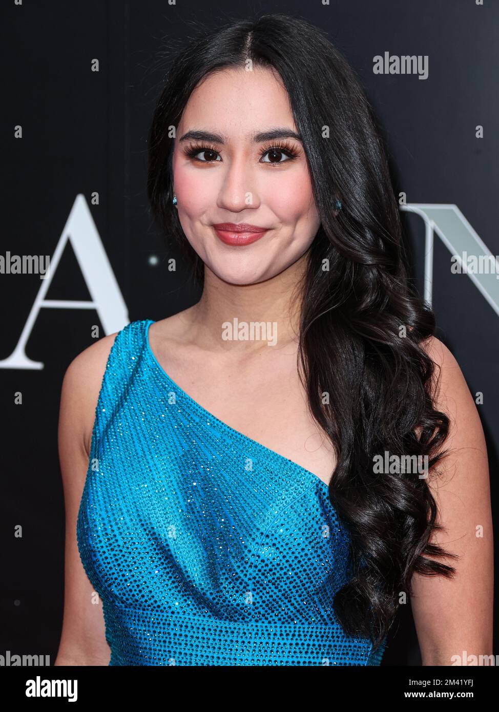 BEVERLY HILLS, LOS ANGELES, CALIFORNIA, USA DECEMBER 17 Hawaii McLaughlin arrives at the 20th