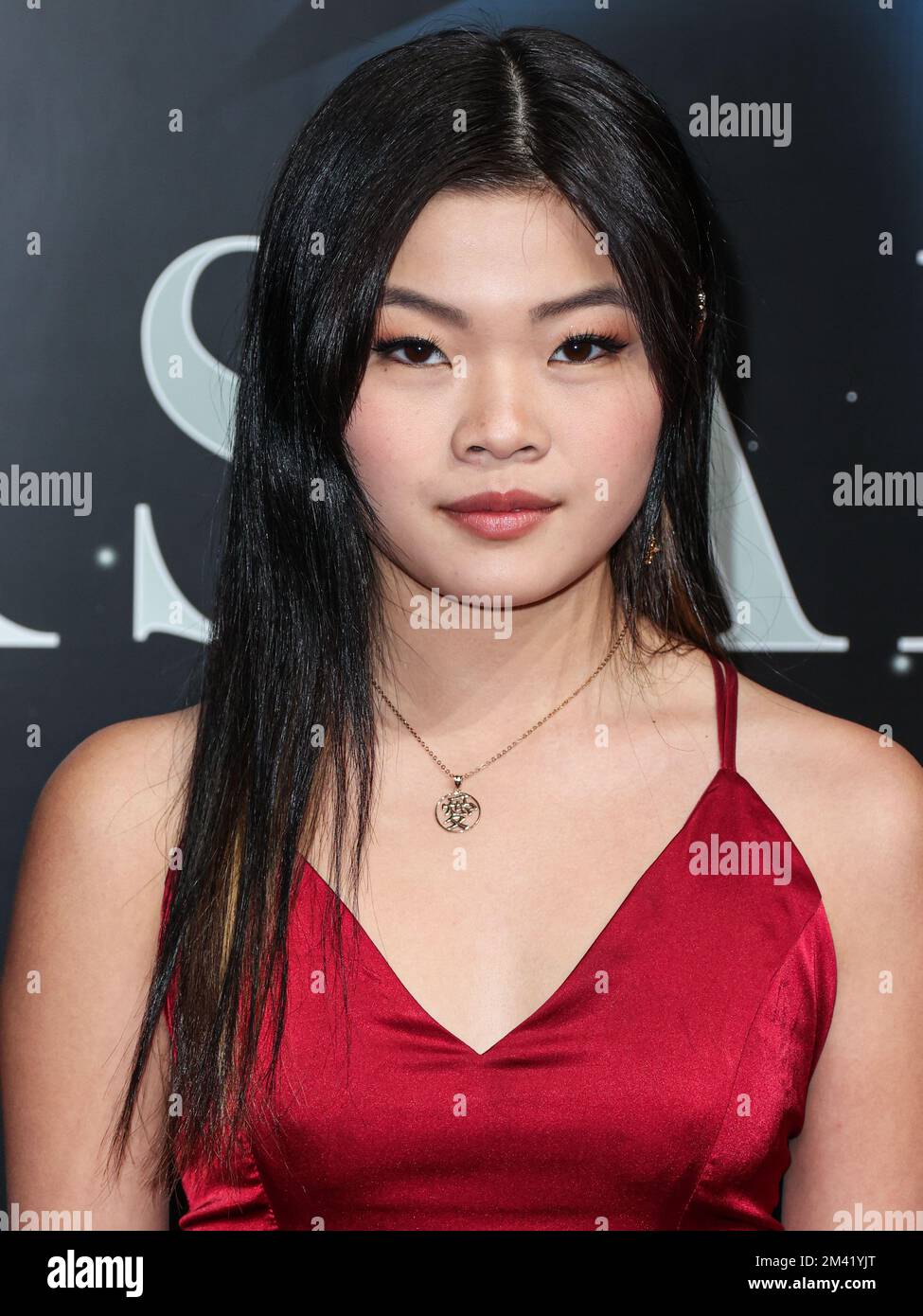 BEVERLY HILLS, LOS ANGELES, CALIFORNIA, USA - DECEMBER 17: Miya Cech