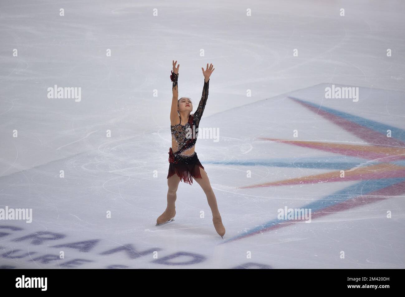 Chaeyeon Kim during the ISU Grand Prix of Figure Skating Final 2022 at