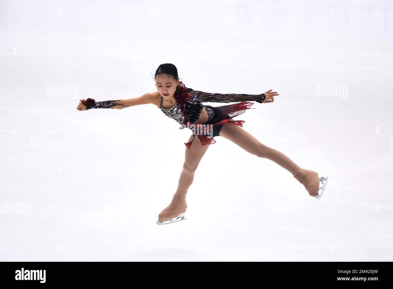 Chaeyeon Kim during the ISU Grand Prix of Figure Skating Final 2022 at