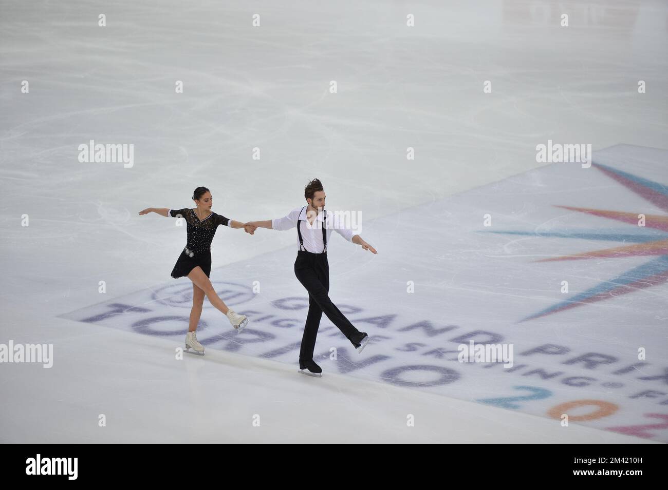 Sara Conti, Niccolo Macii during the ISU Grand Prix of Figure Skating