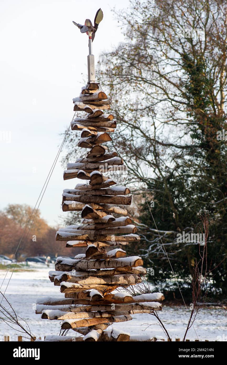 Farnham Common, Buckinghamshire, UK. 17th December, 2022. A Christmas