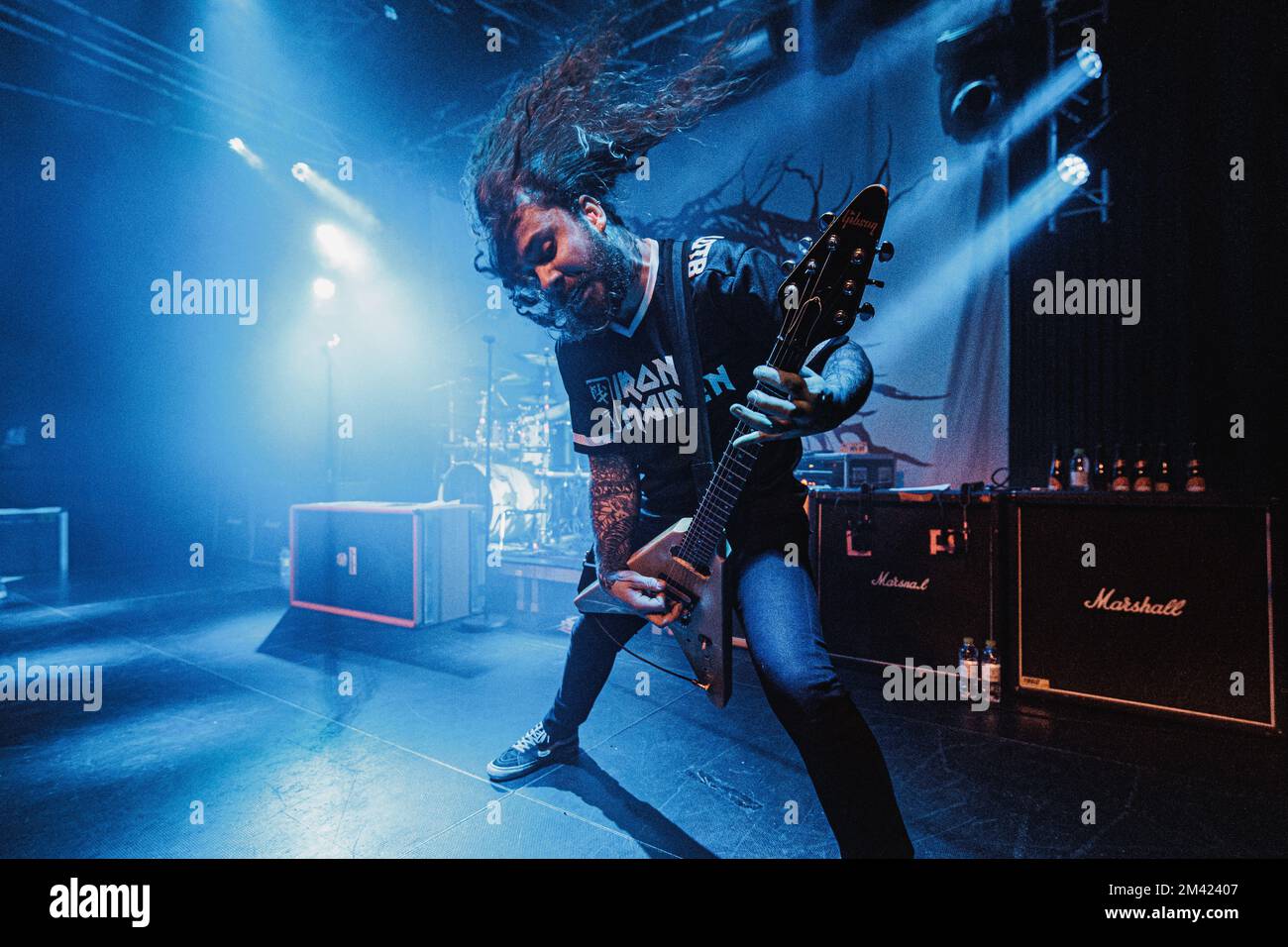 Roskilde, Denmark. 02nd, December 2022. The Danish death metal band ...