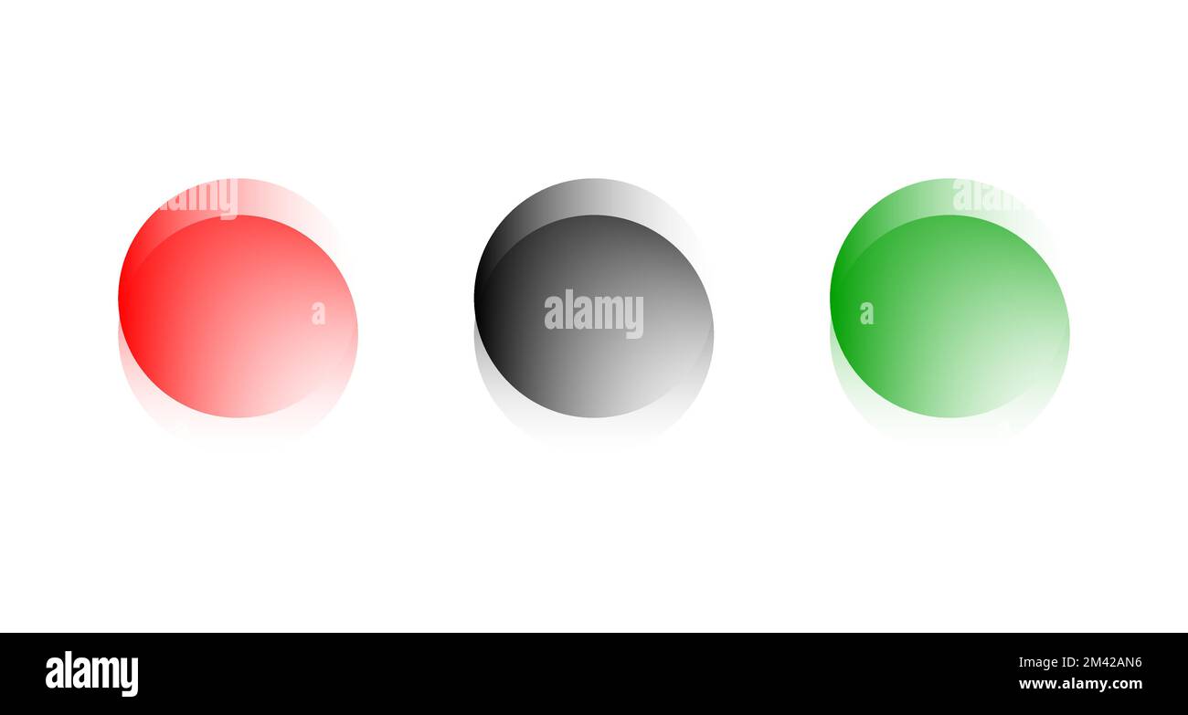 Transparent graphic design element, abstract circles Stock Vector