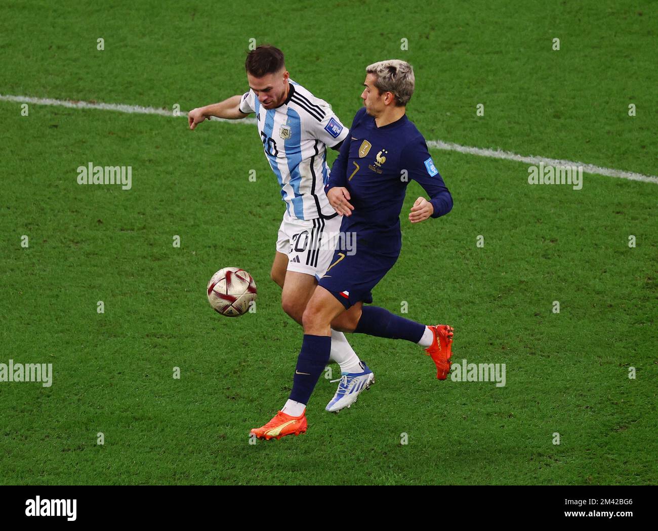 Alexis mac allister griezmann hires stock photography and images Alamy
