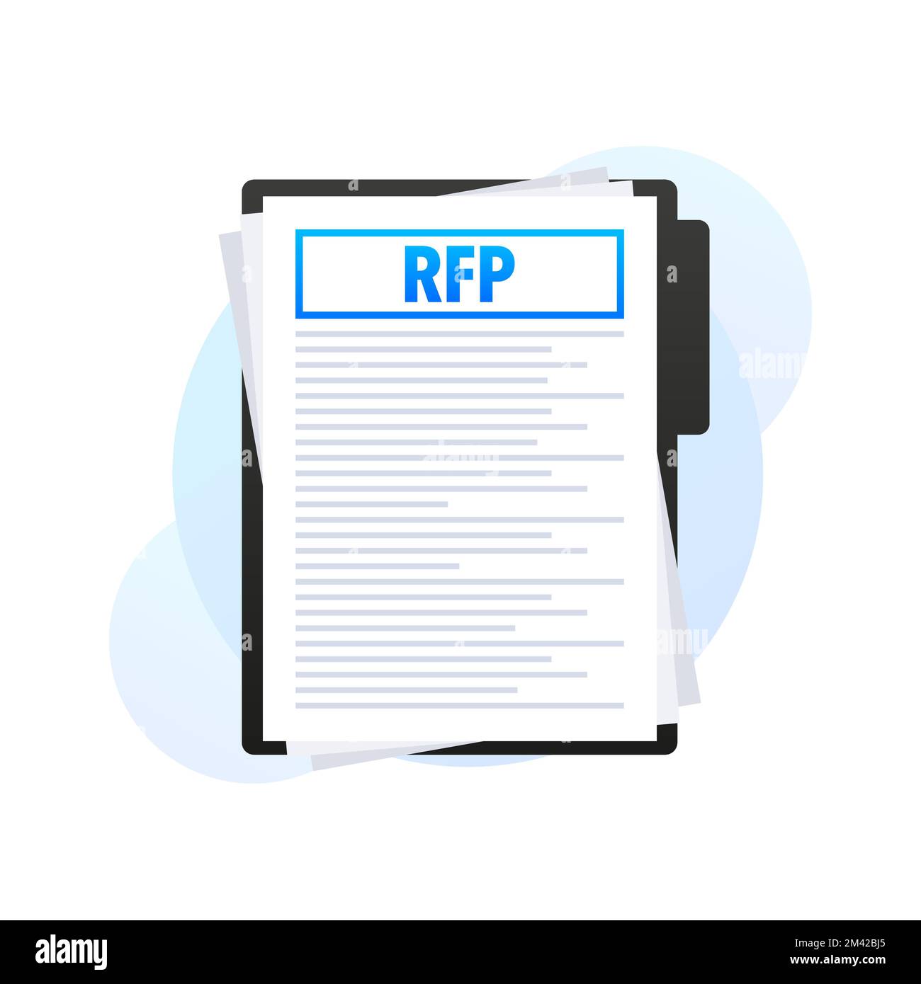 RFP request for proposal Document, contract. Vector illustration Stock Vector Image & Art Alamy