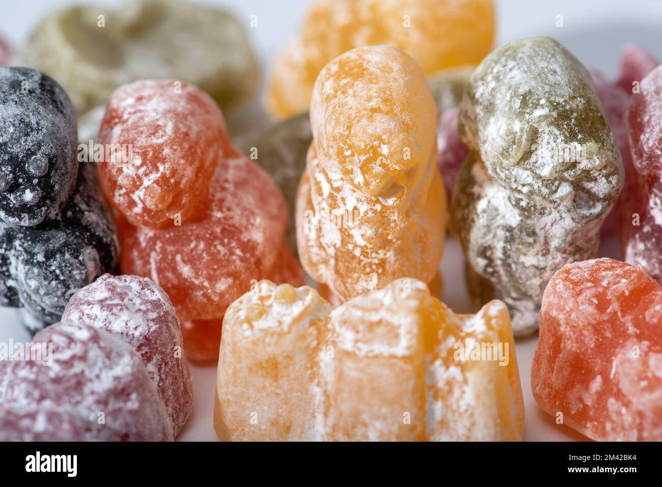 Jelly Babies Sweets Confectionary UK Stock Photo