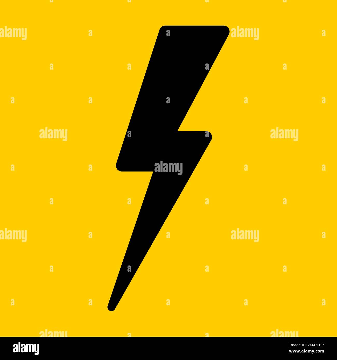 Lightning bolt hand drawn hi-res stock photography and images - Alamy