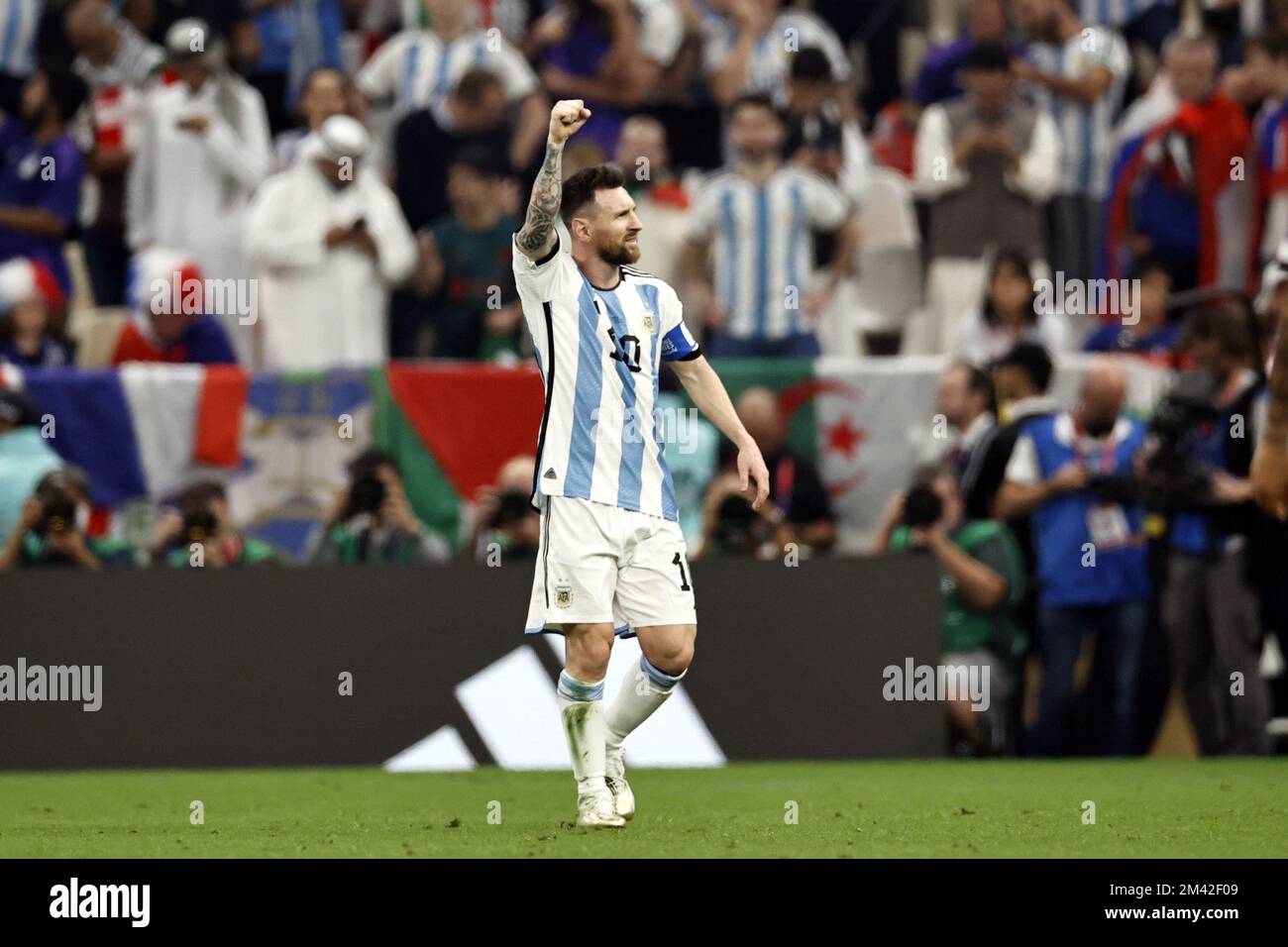 AL DAAYEN - (lr) during the FIFA World Cup Qatar 2022 final match between Argentina and France at Lusail Stadium on December 18, 2022 in Al Daayen, Qatar. AP | Dutch Height | MAURICE OF STONE Credit: ANP/Alamy Live News Stock Photo
