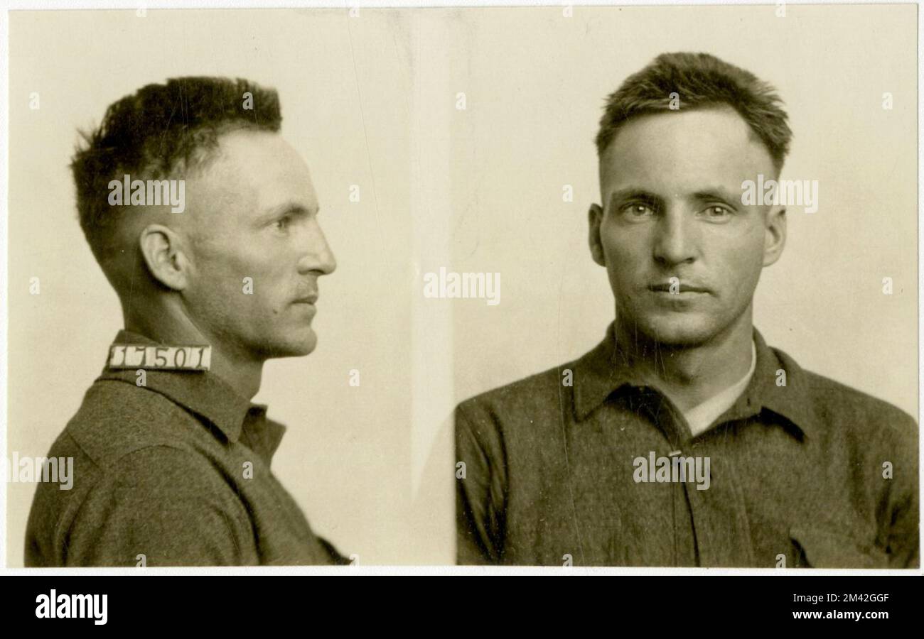 Photograph of Perry R. Alldritt. Bureau of Prisons, Inmate case files