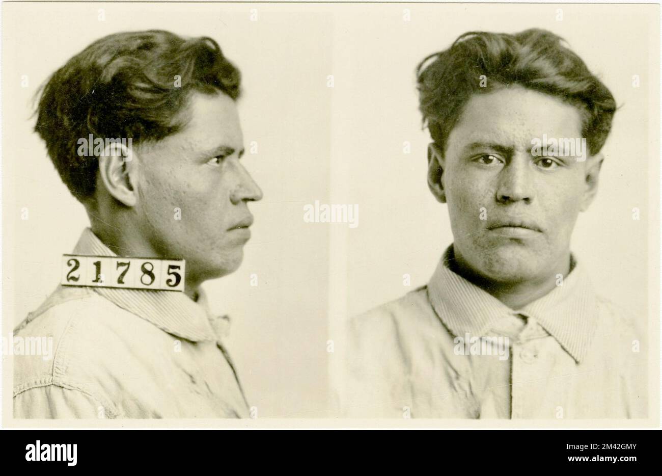 Photograph of Antonio Flores. Bureau of Prisons, Inmate case files