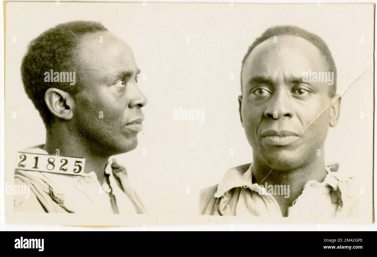 Photograph of Nat. J. Humphries. Bureau of Prisons, Inmate case files