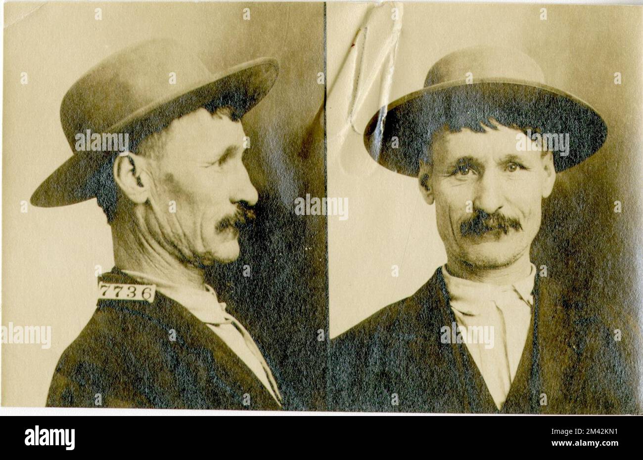 Photograph of Henry Van Horn. Bureau of Prisons, Inmate case files