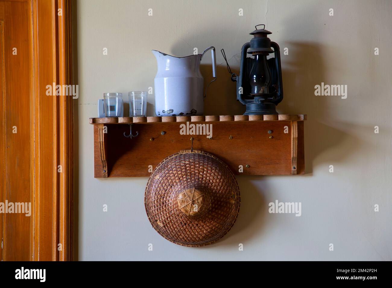 Strenzel/Muir House display, John Muir National Historic Site, Martinez