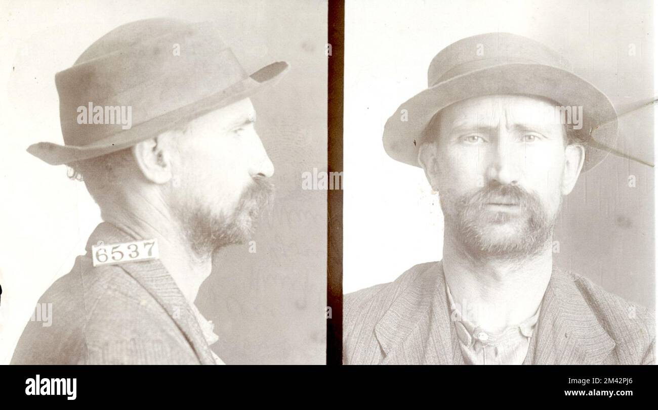 Photograph of William Boyd.  Bureau of Prisons, Inmate case files. Stock Photo