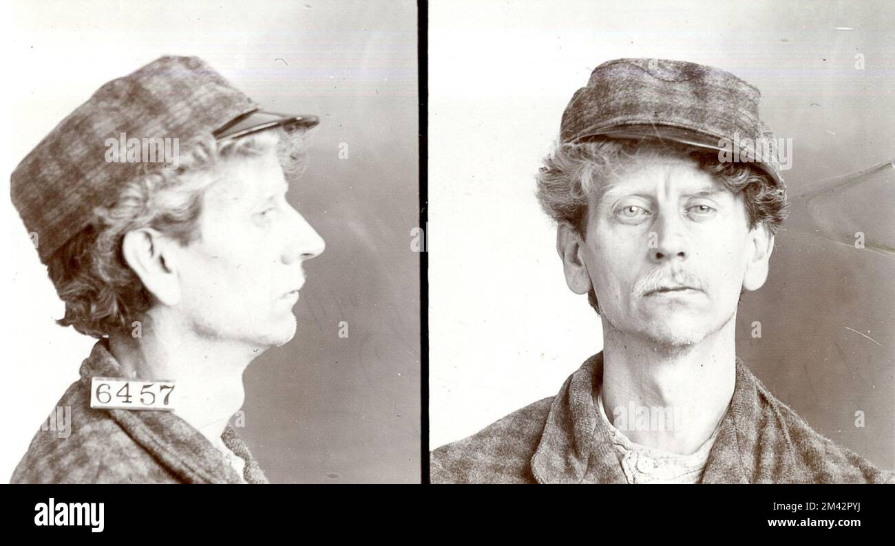 Photograph of Henry E. Everding.  Bureau of Prisons, Inmate case files. Stock Photo