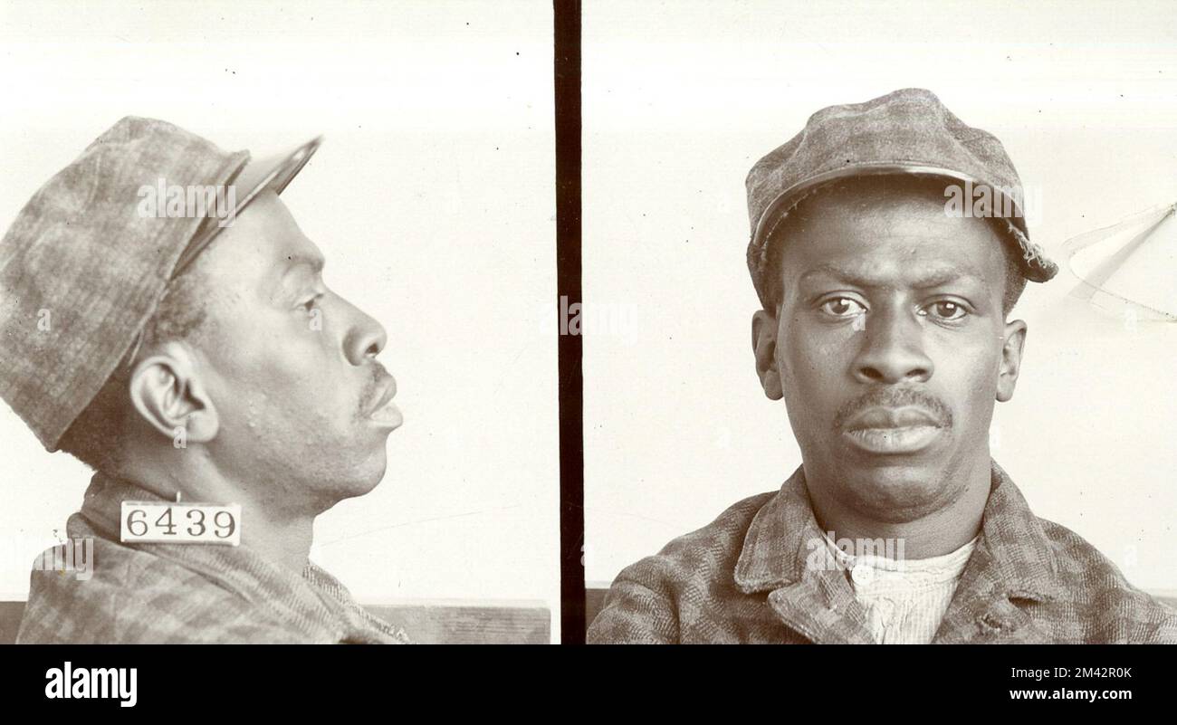 Photograph of Robert Hill. Bureau of Prisons, Inmate case files Stock ...
