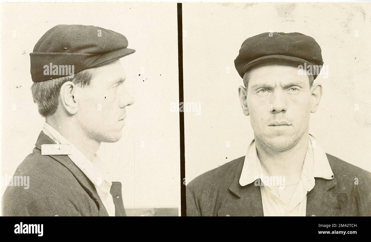 Photograph of Walter Williams.  Bureau of Prisons, Inmate case files. Stock Photo