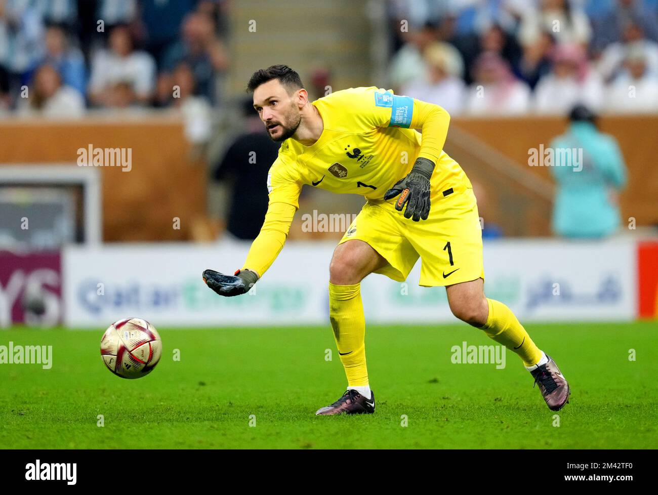 France goalkeeper Hugo Lloris during the FIFA World Cup final at Lusail Stadium, Qatar. Picture date: Sunday December 18, 2022. Stock Photo