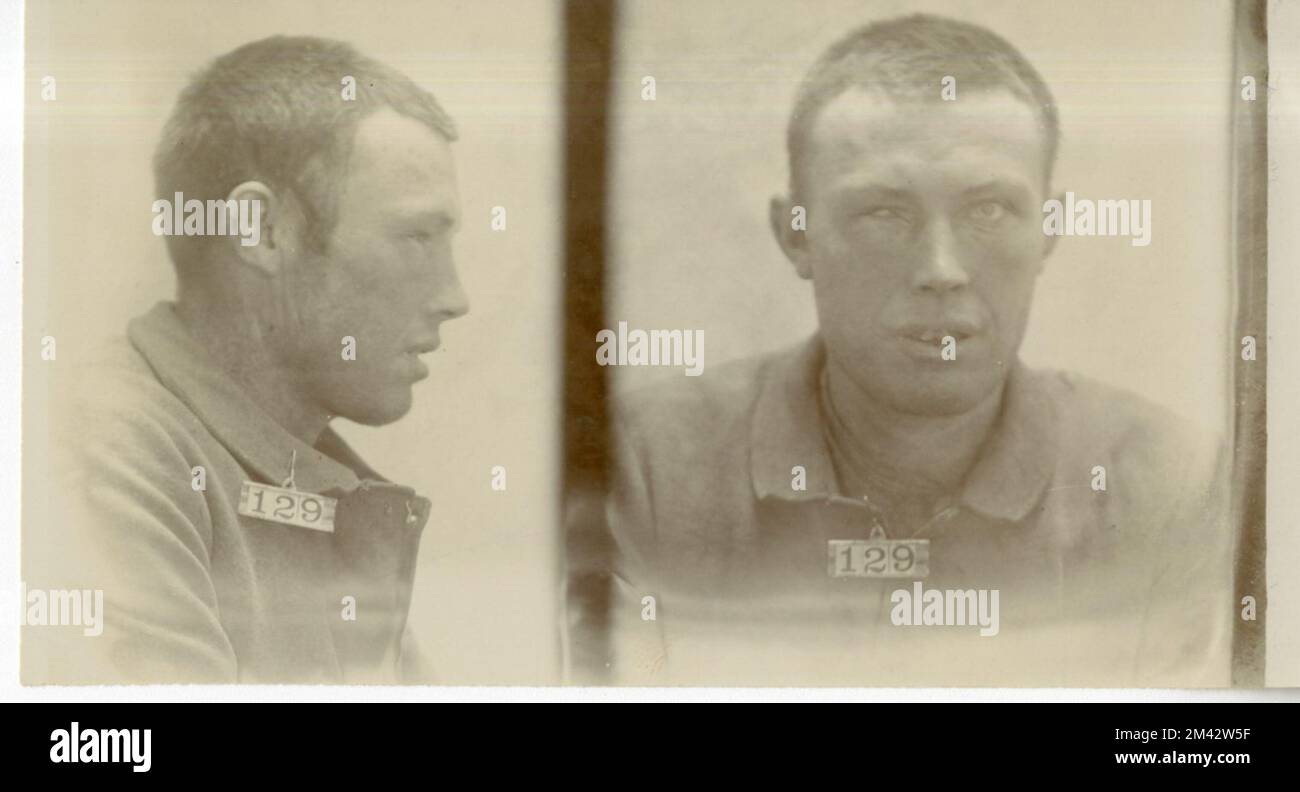 Photograph of Edward Black. Bureau of Prisons, Inmate case files Stock ...