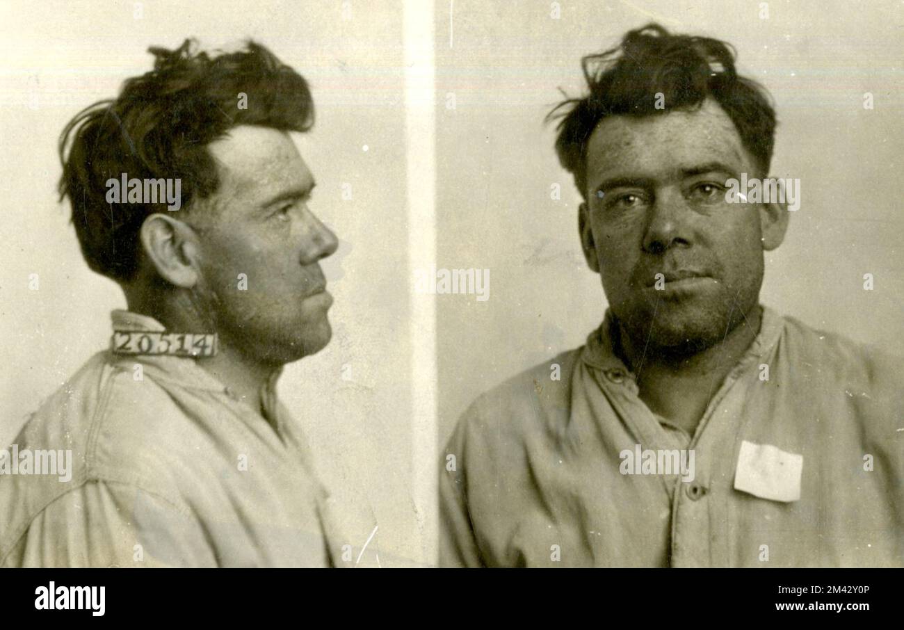 Photograph of Jack Talent. Bureau of Prisons, Inmate case files Stock