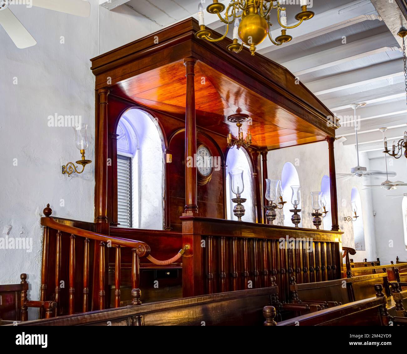 Royal Seats at Mikve Israel-Emanuel Synagogue, Willemstad, Curacao