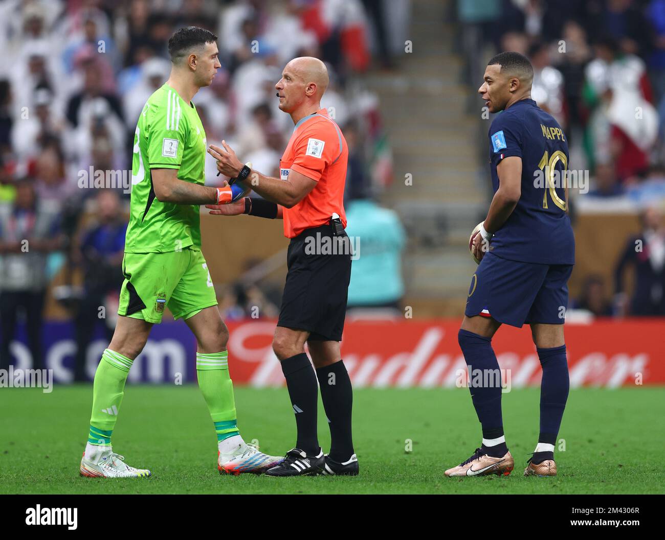 Doha, Qatar, 18th December 2022. Emiliano Martinez of Argentina