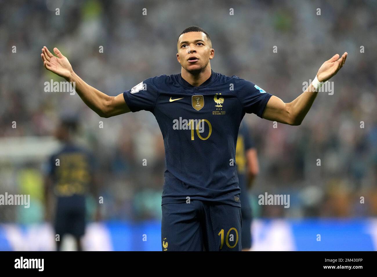 France S Kylian Mbappe Celebrates Scoring Their Side S Second Goal Of France S Kylian Mbappe Celebrates Scoring Their Side S Second Goal Of