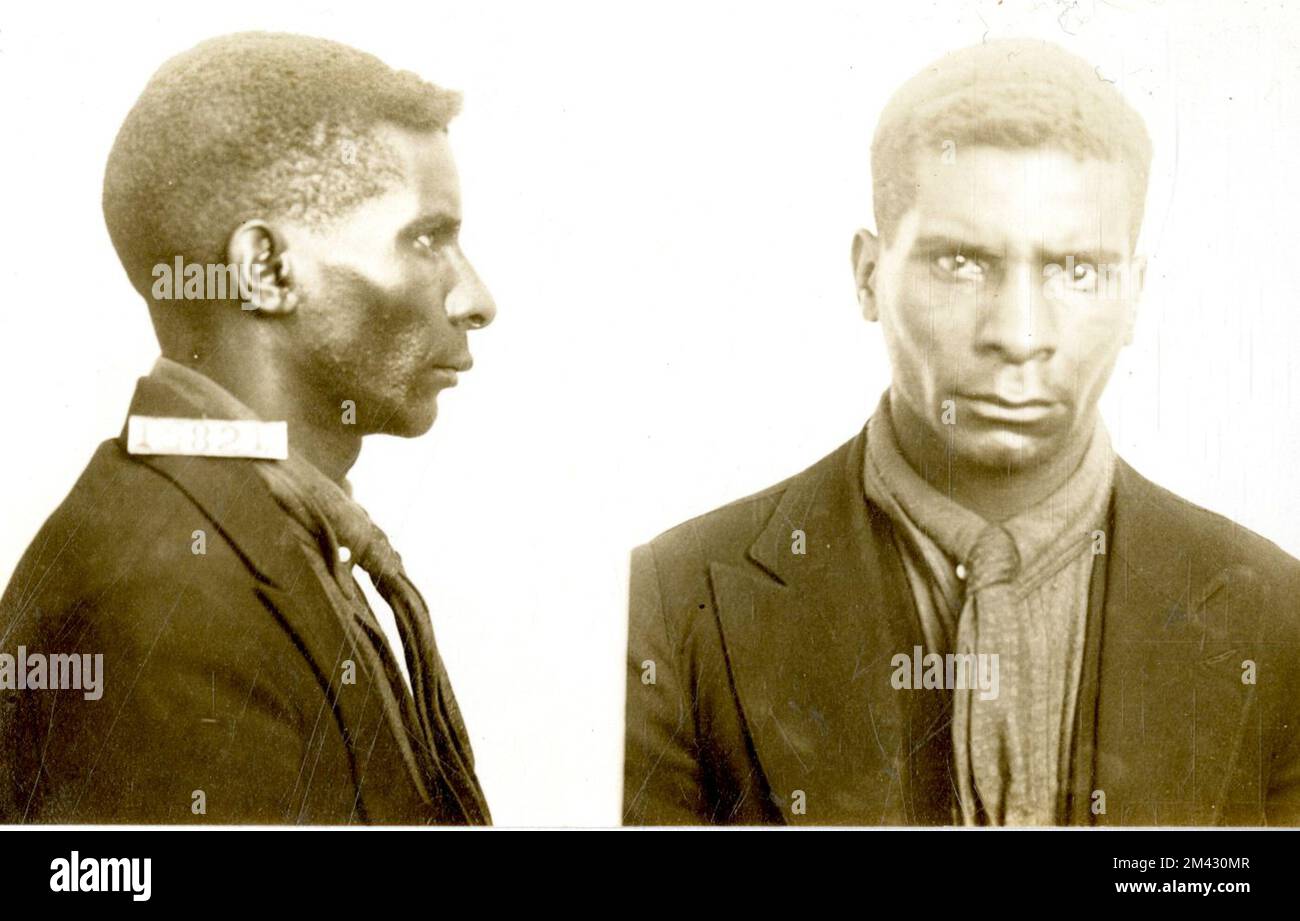 Photograph of Jesse Bean. Bureau of Prisons, Inmate case files Stock