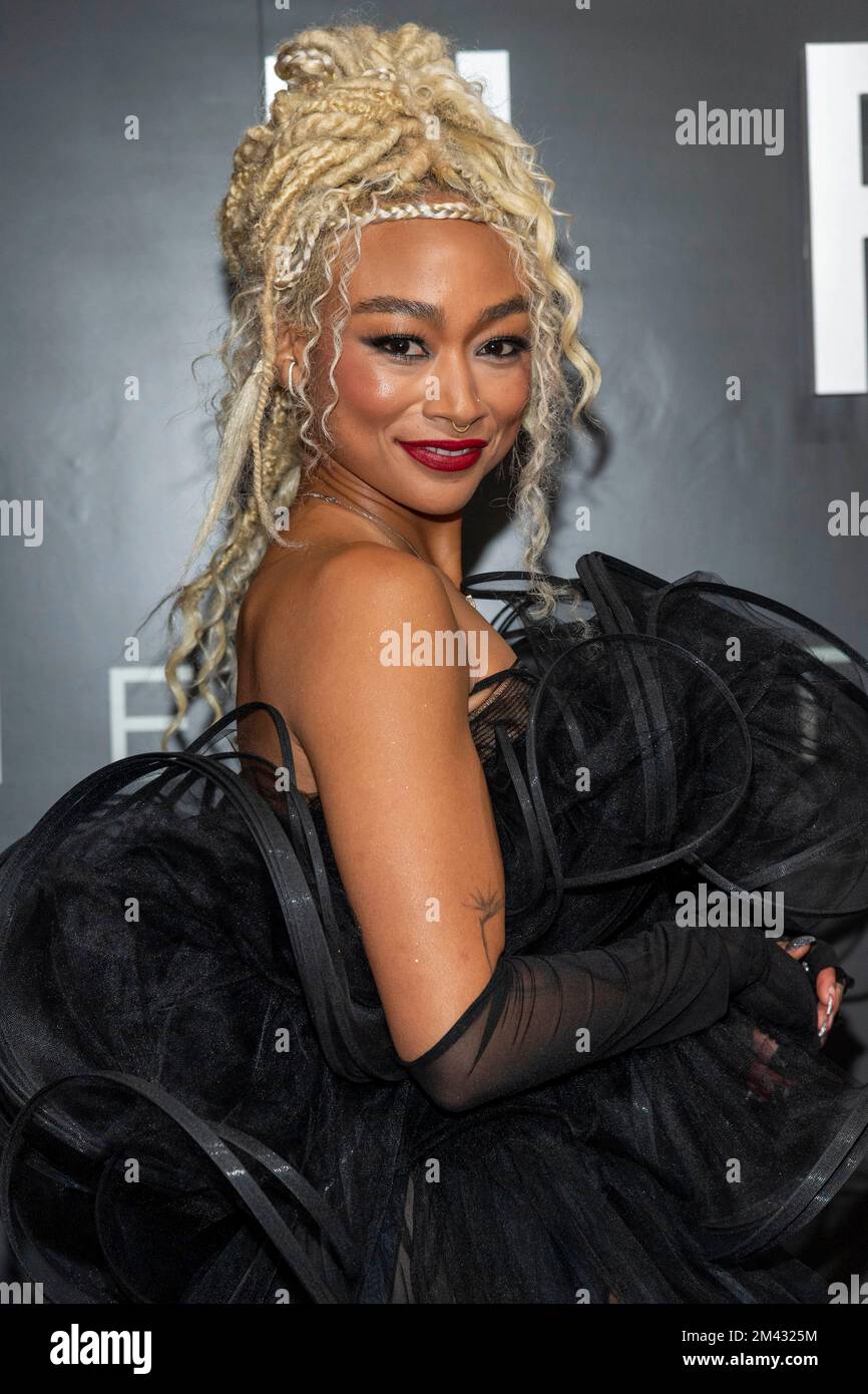Beverly Hills, CA December 17 2022 Tati Gabrielle attends 20th Annual Unforgettable Gala presented by Lexus at The Beverly Hilton, Beverly Hills, CA December 17 2022 Stock Photo