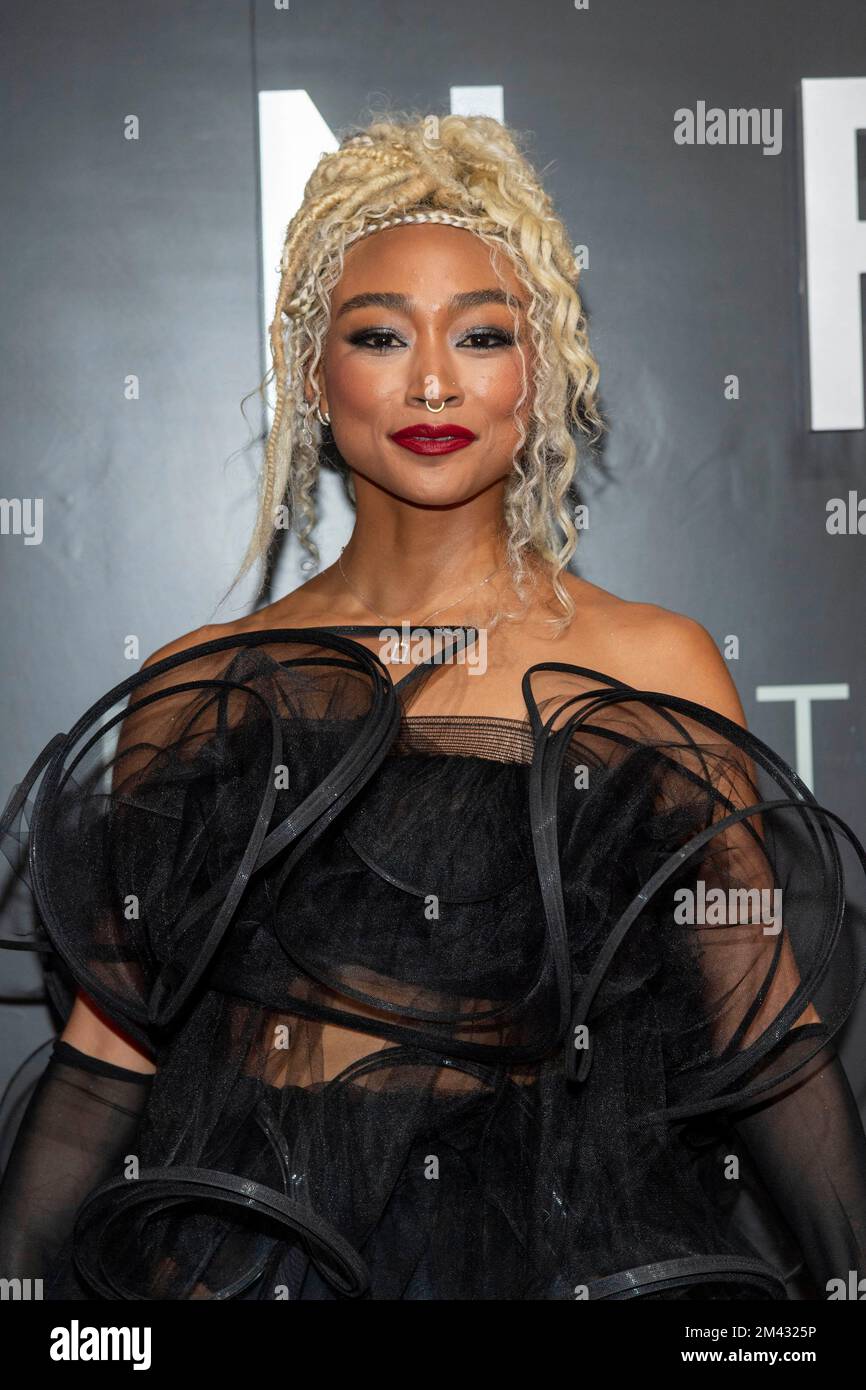 Beverly Hills, CA December 17 2022 Tati Gabrielle attends 20th Annual Unforgettable Gala presented by Lexus at The Beverly Hilton, Beverly Hills, CA December 17 2022 Stock Photo