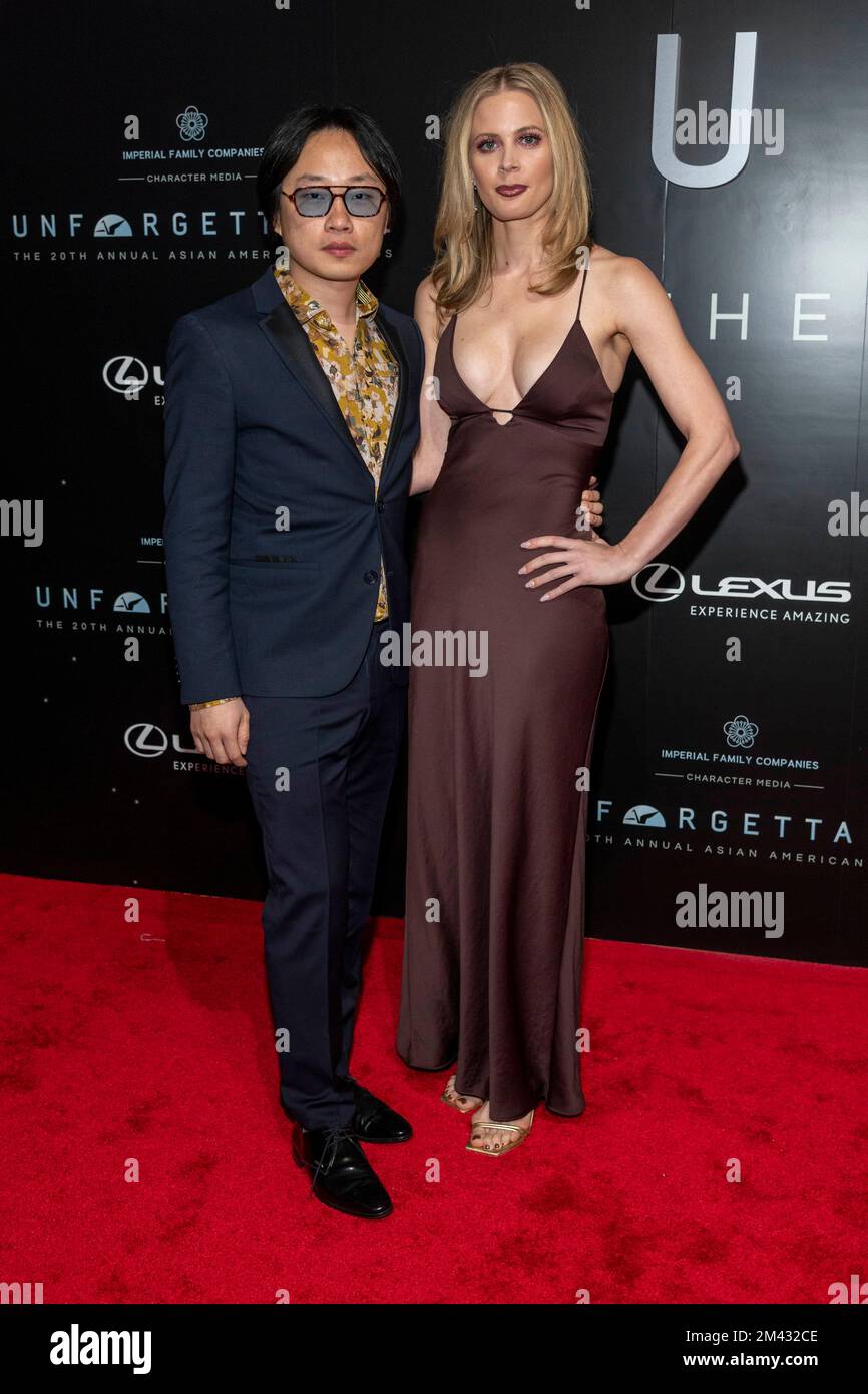 Beverly Hills, CA December 17 2022 Jimmy O. Yang, Brianne Kimmel attend
