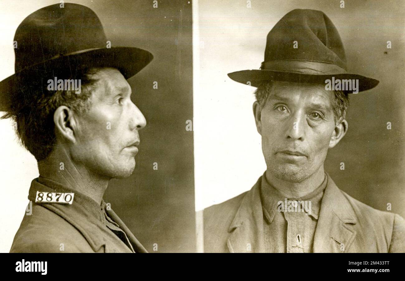Photograph of Louis Carron. Bureau of Prisons, Inmate case files 