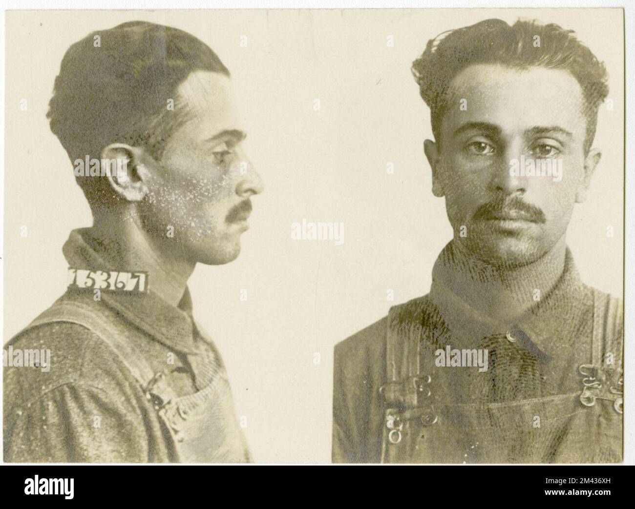 Photograph of Frank Dutra. Bureau of Prisons, Inmate case files Stock