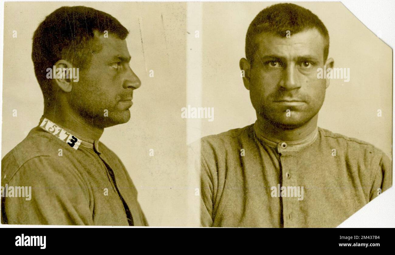 Photograph of Marco Di Pietro. Bureau of Prisons, Inmate case files Stock  Photo - Alamy
