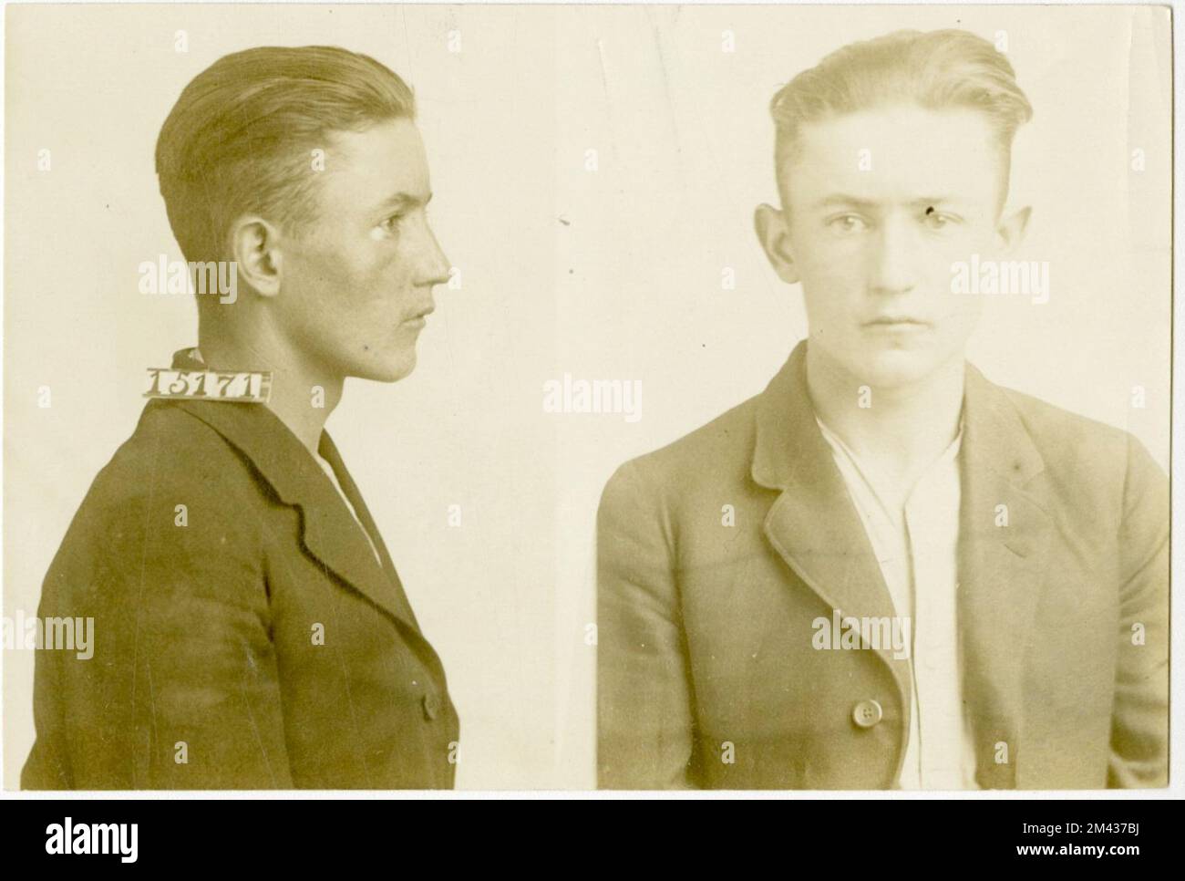 Photograph of Clyde Foley. Bureau of Prisons, Inmate case files Stock
