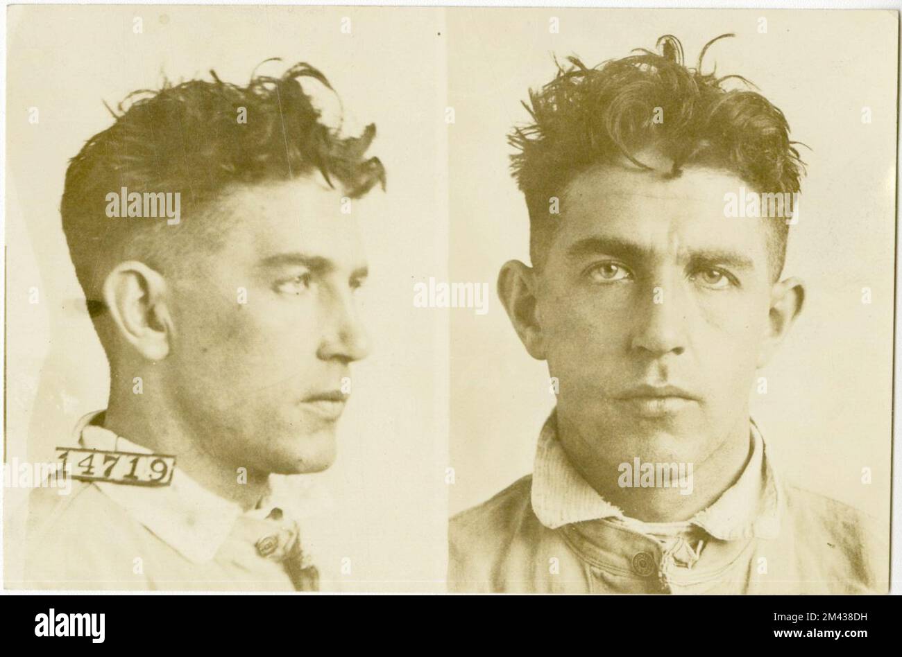 Photograph of John Beggs. Bureau of Prisons, Inmate case files Stock