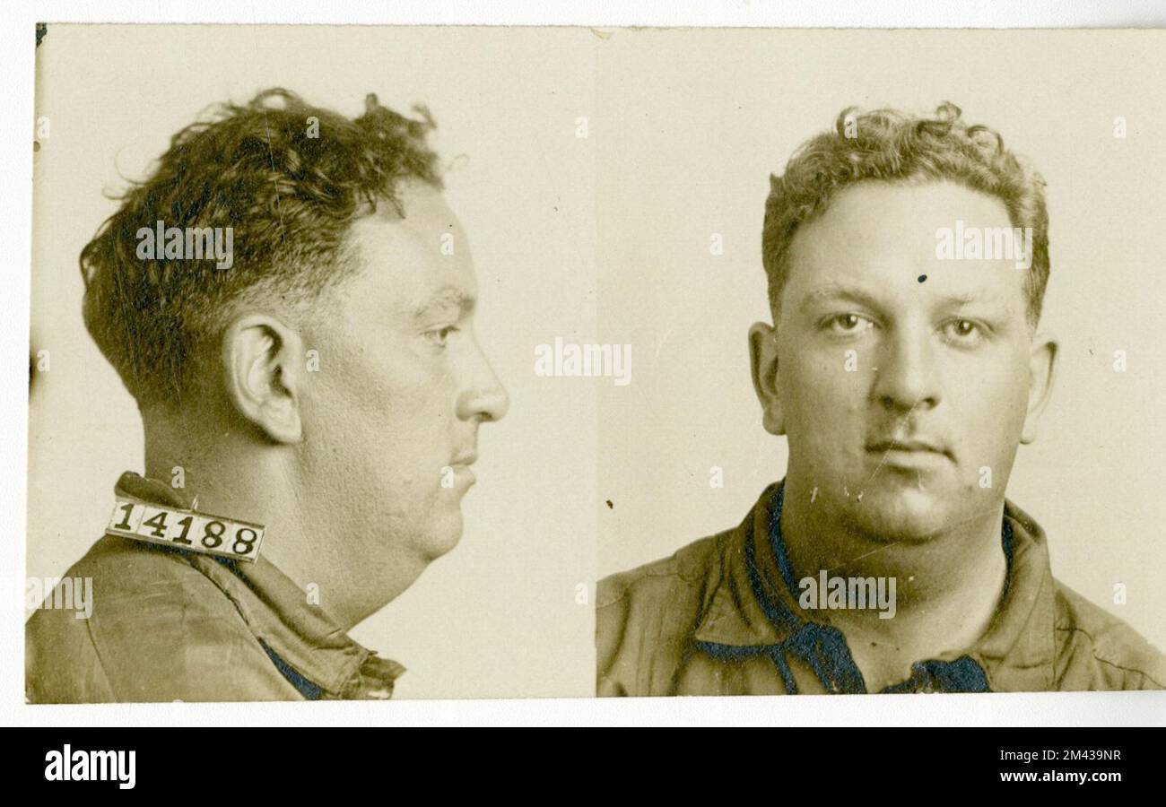 Photograph of John Clark Carson. Bureau of Prisons, Inmate case files