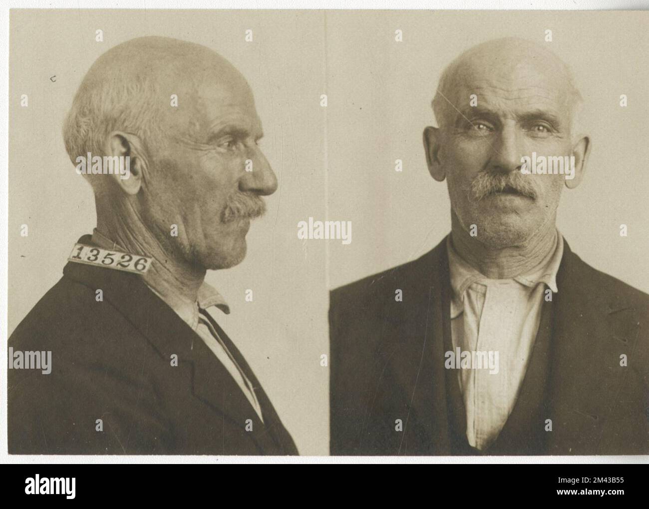 Photograph of James Dickerson. Bureau of Prisons, Inmate case files Stock Photo Alamy