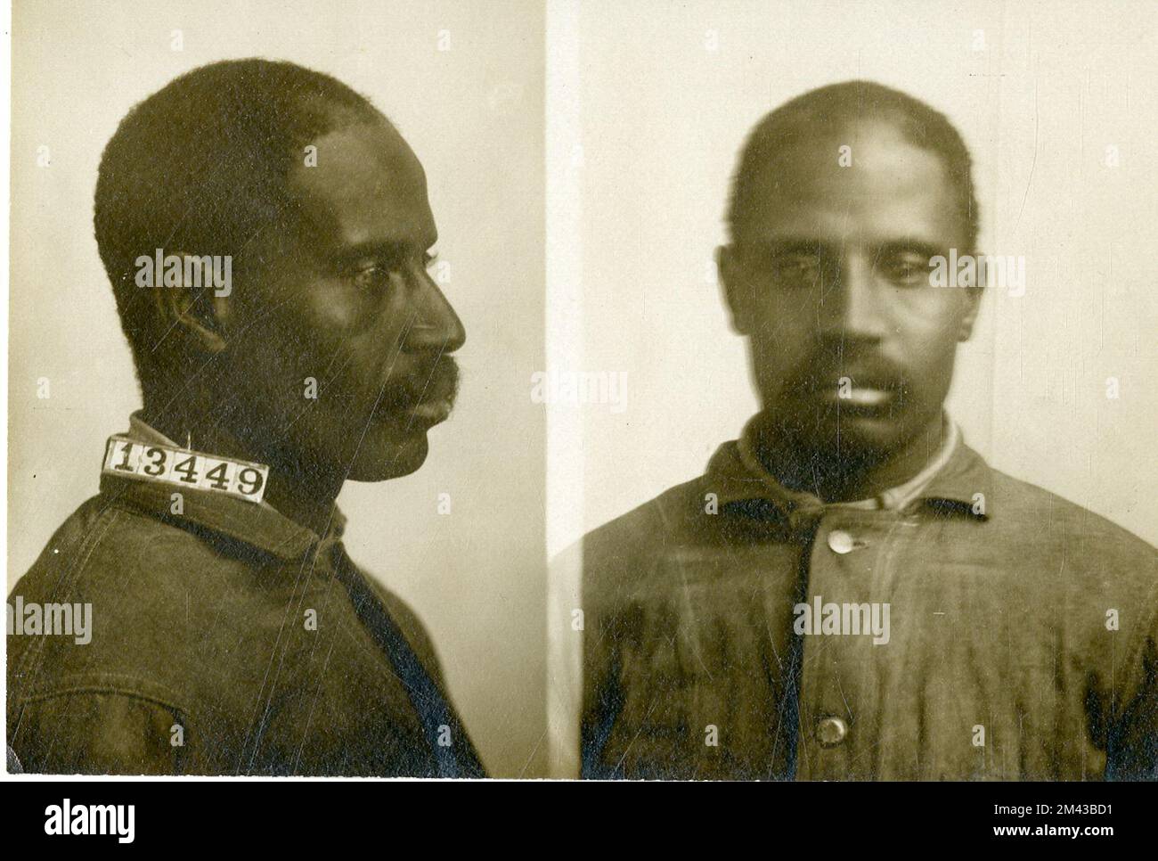 Photograph of Walter Hughes. Bureau of Prisons, Inmate case files Stock