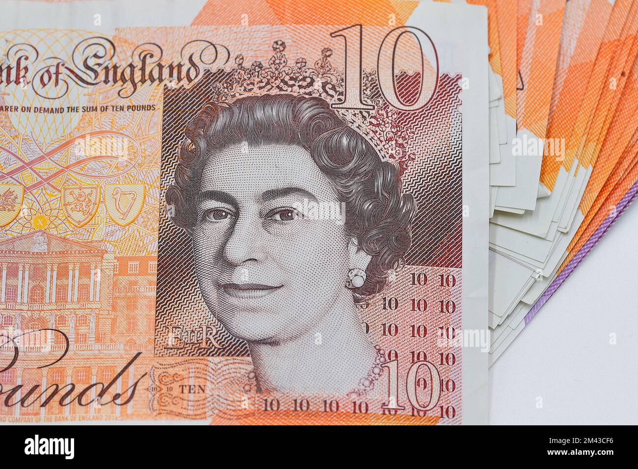 10 pound note detail hires stock photography and images Alamy