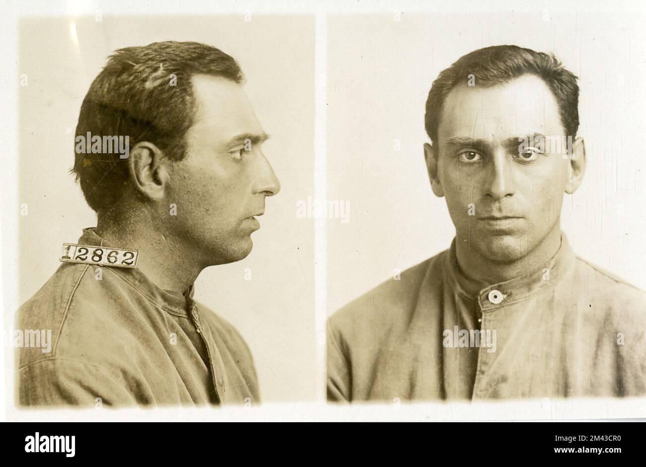 Photograph of Ernest W. Andrews. Bureau of Prisons, Inmate case files Stock Photo Alamy