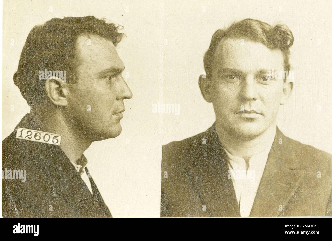 Photograph of A. B. Perry. Bureau of Prisons, Inmate case files Stock