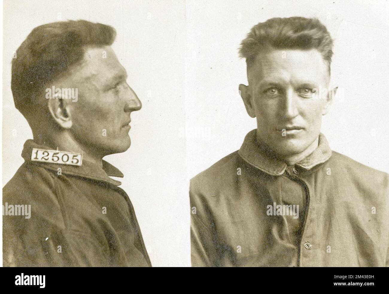 Photograph Of Elmer B. Johnston. Bureau Of Prisons, Inmate Case Files ...