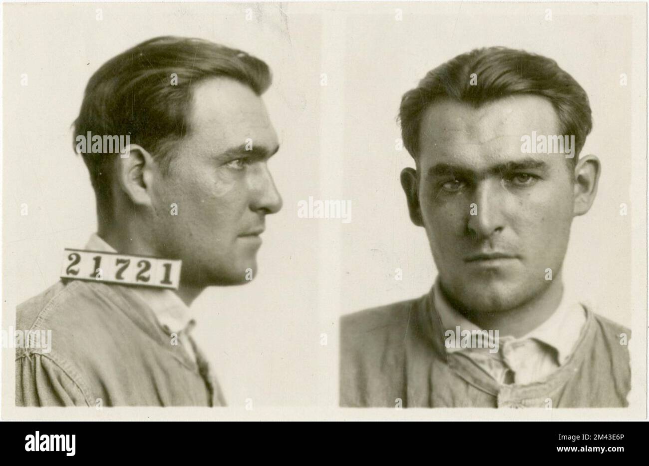 Photograph of Rex Rose. Bureau of Prisons, Inmate case files Stock ...