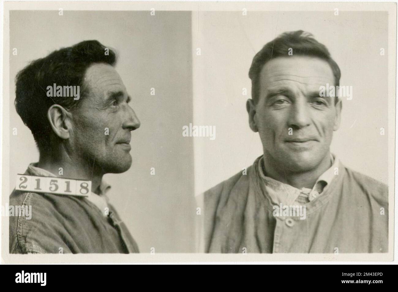 Photograph of Walter H. Rankin. Bureau of Prisons, Inmate case files ...
