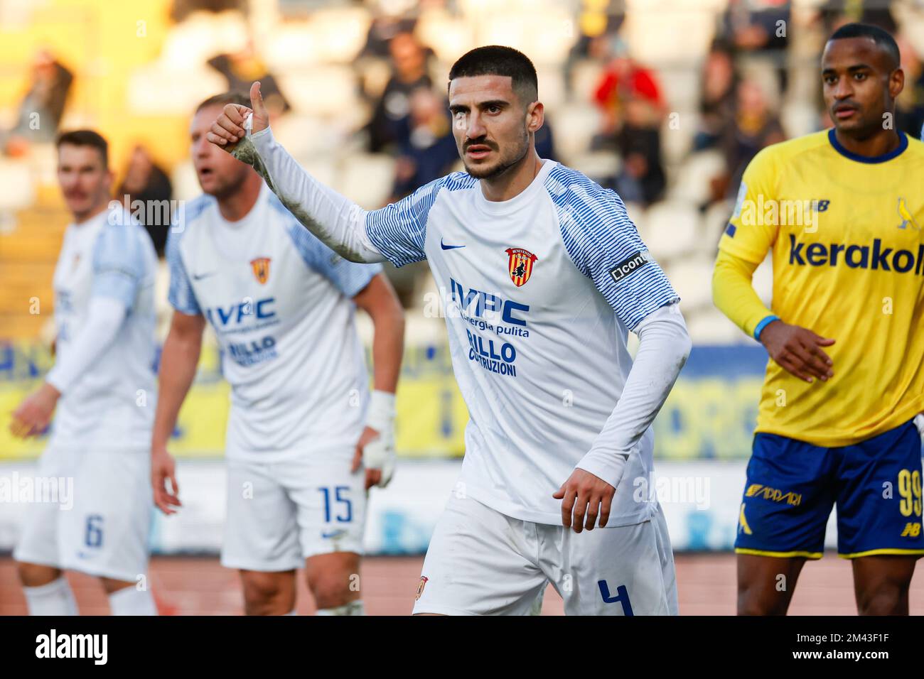 Modena, Italy. 18th Dec, 2022. Diego Falcinelli (Modena) during Modena FC  vs Benevento Calcio, Italian soccer Serie B match in Modena, Italy,  December 18 2022 Credit: Independent Photo Agency/Alamy Live News Stock