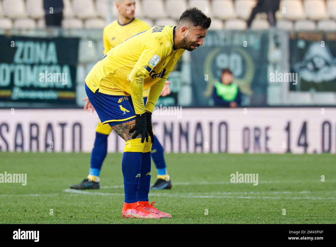 Modena, Italy. 18th Dec, 2022. Luca Tremolada (Modena) during Modena FC vs  Benevento Calcio, Italian soccer Serie B match in Modena, Italy, December  18 2022 Credit: Independent Photo Agency/Alamy Live News Stock