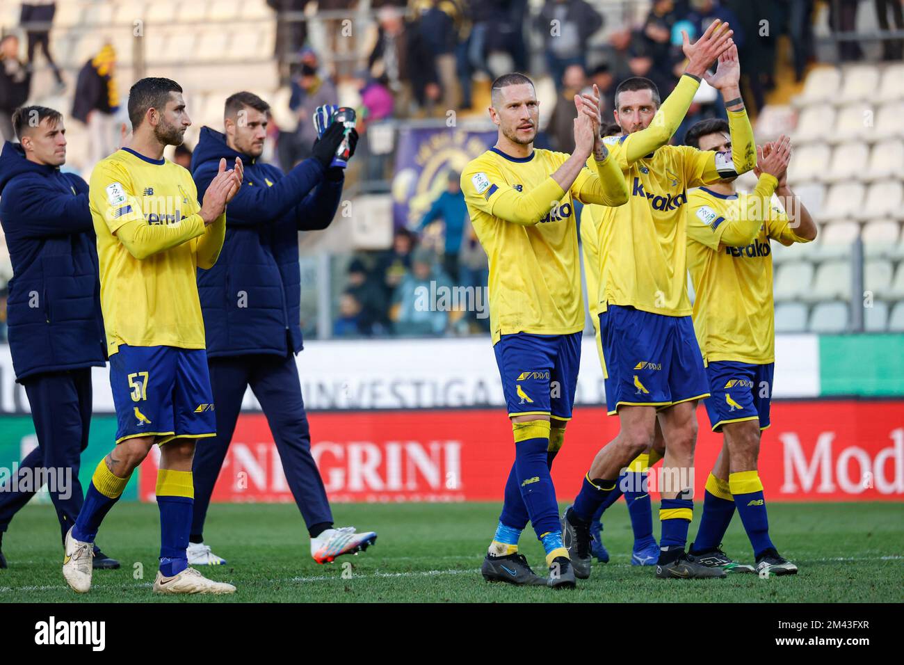 Modena, Italy. 22nd Apr, 2023. Diego Falcinelli (Modena) during Modena FC vs  SPAL, Italian soccer Serie B match in Modena, Italy, April 22 2023 Credit:  Independent Photo Agency/Alamy Live News Stock Photo - Alamy