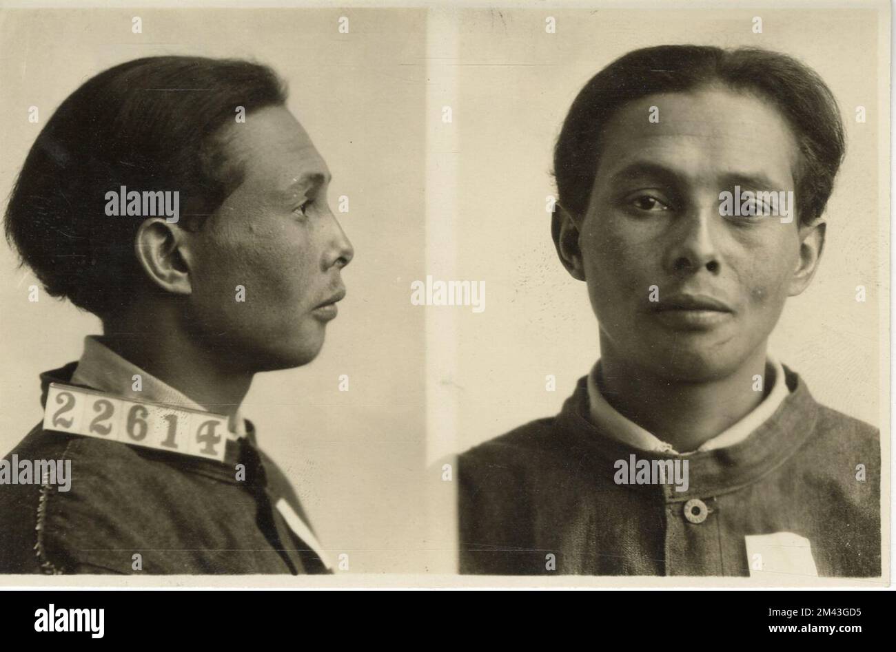 Photograph of Wallace Waldron. Bureau of Prisons, Inmate case files